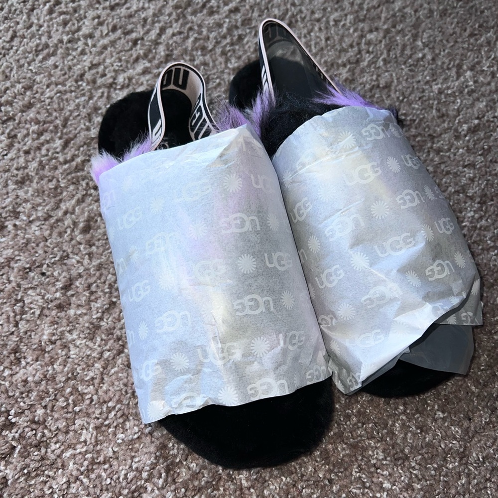 Women's Fluff Yeah Slide Tie Dye